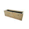 Praktische Holzpflanzgefäße mit Griffen